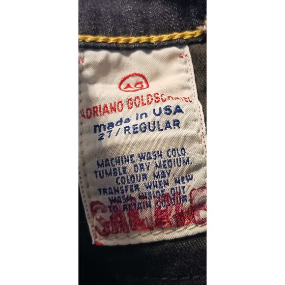 AG Adriano Goldschmied Womens Bootleg Jeans Size 27Wx36L - Picture 8 of 10